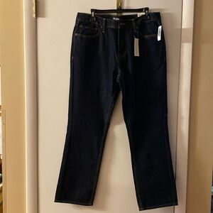 NWT Old Navy Straight Mens Blue Jeans 34 x 30